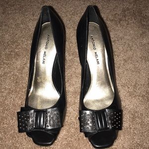 Antonio Melani black heels